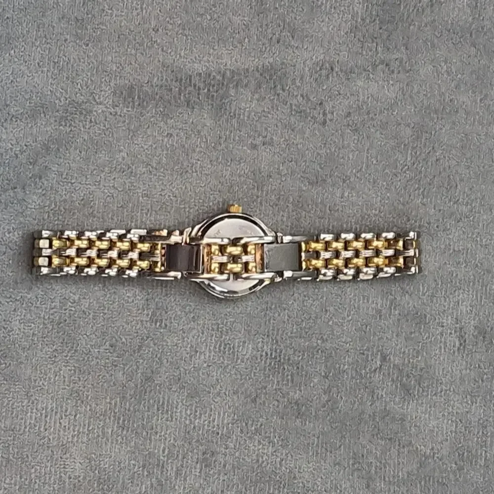 Quartz Mens Classic Gold & Silver Tone Watch F74115-7